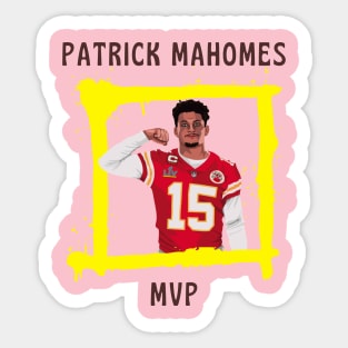 PATRICK MAHOMES SUPER BOWL MVP Sticker